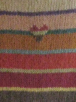 knitted motif
